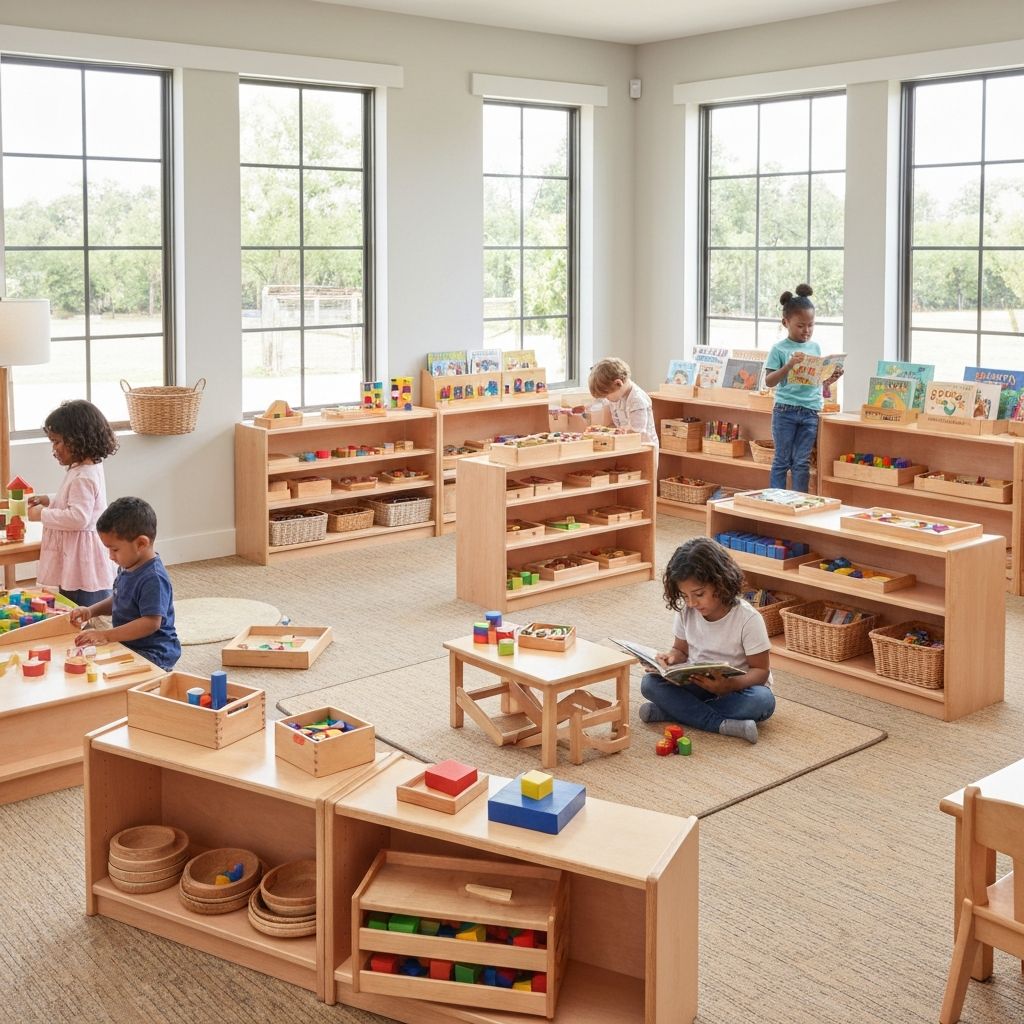 Beautiful classroom environment