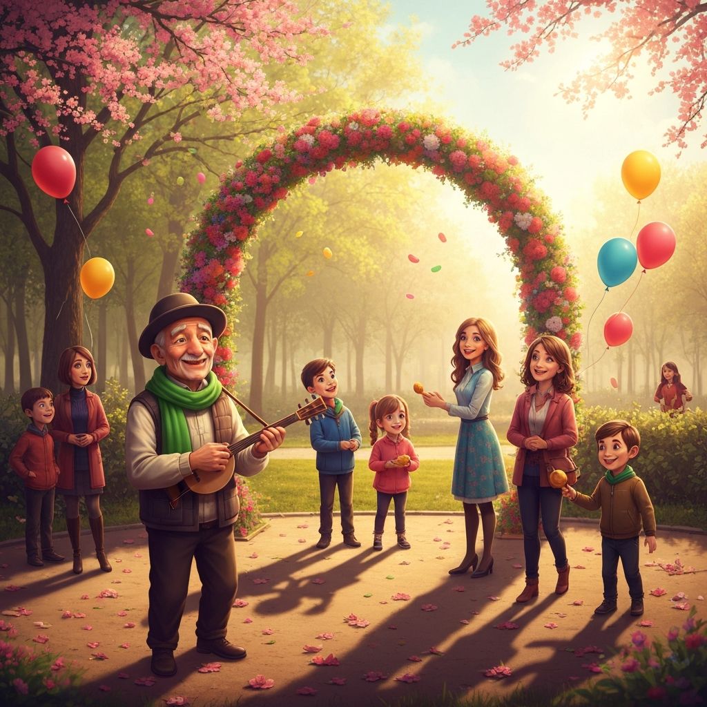 Spring festival celebration